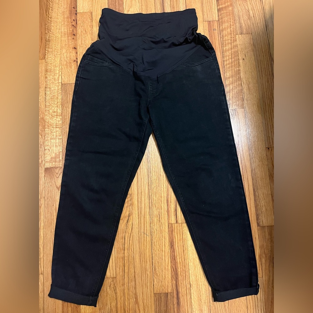 Time and True Black maternity jeans size medium 8-10